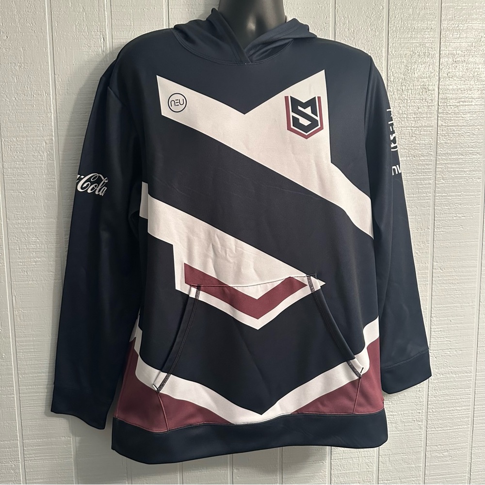 Mississippi State Bulldogs Esports NEU Jersey Coca-Cola Nvidia Twitch Hooded LS